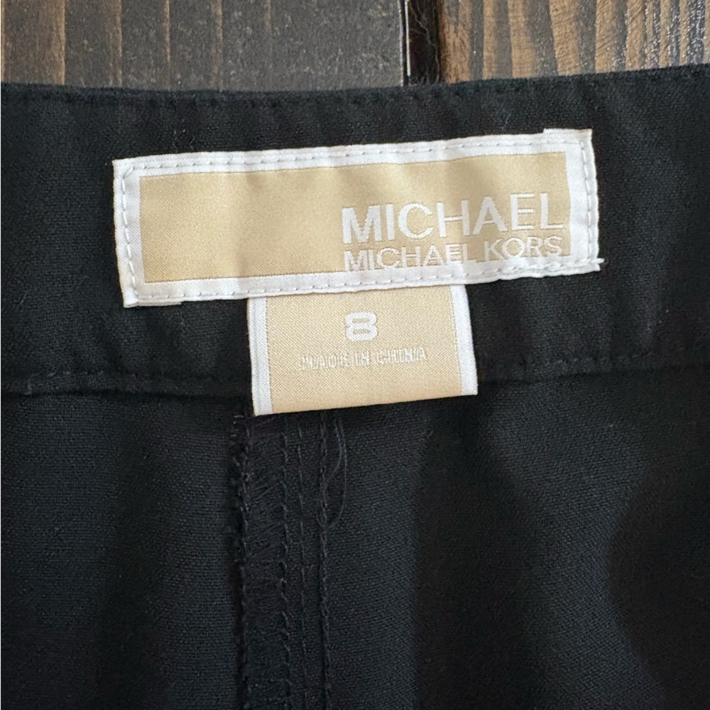 Michael Kors Elegant Black Trousers